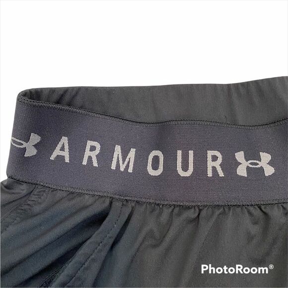 Ladies Under Armour Black Cropped Sports Pants M - Picture 5 of 13